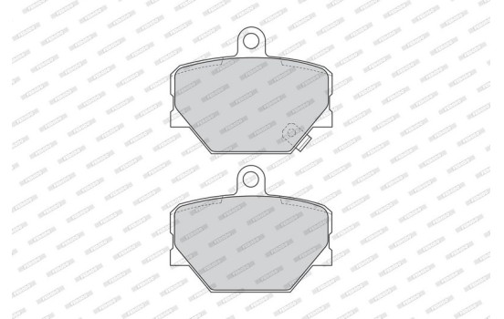 Brake Pad Set, disc brake PREMIER ECO FRICTION FDB1162 Ferodo, Image 4