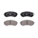 Brake Pad Set, disc brake PREMIER ECO FRICTION FDB1166 Ferodo