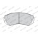 Brake Pad Set, disc brake PREMIER ECO FRICTION FDB1166 Ferodo, Thumbnail 4