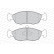Brake Pad Set, disc brake PREMIER ECO FRICTION FDB1168 Ferodo, Thumbnail 3