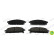 Brake Pad Set, disc brake PREMIER ECO FRICTION FDB1263 Ferodo, Thumbnail 3