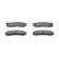 Brake Pad Set, disc brake PREMIER ECO FRICTION FDB1264 Ferodo, Thumbnail 4