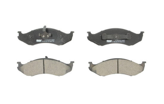 Brake Pad Set, disc brake PREMIER ECO FRICTION FDB1267 Ferodo