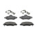 Brake Pad Set, disc brake PREMIER ECO FRICTION FDB1276 Ferodo, Thumbnail 2