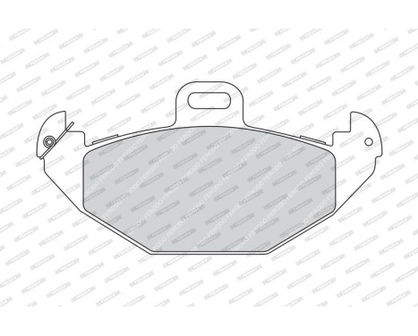 Brake Pad Set, disc brake PREMIER ECO FRICTION FDB1278 Ferodo, Image 3