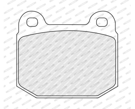 Brake Pad Set, disc brake PREMIER ECO FRICTION FDB1282 Ferodo, Image 4