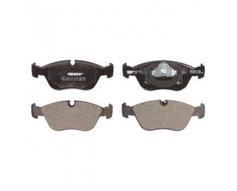 Brake Pad Set, disc brake PREMIER ECO FRICTION FDB1285 Ferodo