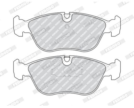 Brake Pad Set, disc brake PREMIER ECO FRICTION FDB1285 Ferodo, Image 4