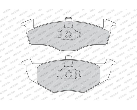 Brake Pad Set, disc brake PREMIER ECO FRICTION FDB1288 Ferodo, Image 4
