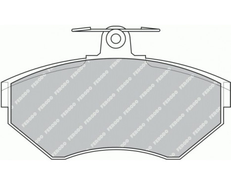 Brake Pad Set, disc brake PREMIER ECO FRICTION FDB1289 Ferodo, Image 2