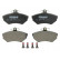 Brake Pad Set, disc brake PREMIER ECO FRICTION FDB1289 Ferodo