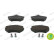 Brake Pad Set, disc brake PREMIER ECO FRICTION FDB1289 Ferodo, Thumbnail 4