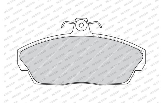 Brake Pad Set, disc brake PREMIER ECO FRICTION FDB1291 Ferodo, Image 3