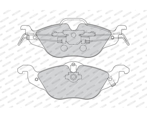 Brake Pad Set, disc brake PREMIER ECO FRICTION FDB1293 Ferodo, Image 4