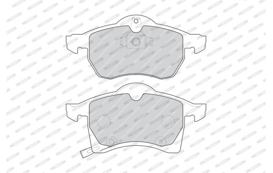 Brake Pad Set, disc brake PREMIER ECO FRICTION FDB1295 Ferodo, Image 3