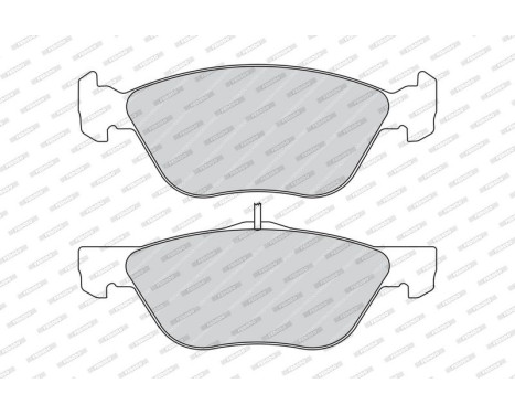 Brake Pad Set, disc brake PREMIER ECO FRICTION FDB1299 Ferodo, Image 3