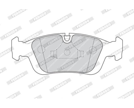 Brake Pad Set, disc brake PREMIER ECO FRICTION FDB1300 Ferodo, Image 4