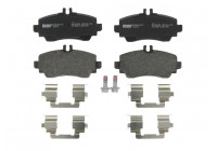 Brake Pad Set, disc brake PREMIER ECO FRICTION FDB1303 Ferodo