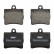 Brake Pad Set, disc brake PREMIER ECO FRICTION FDB1310 Ferodo