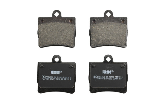 Brake Pad Set, disc brake PREMIER ECO FRICTION FDB1310 Ferodo