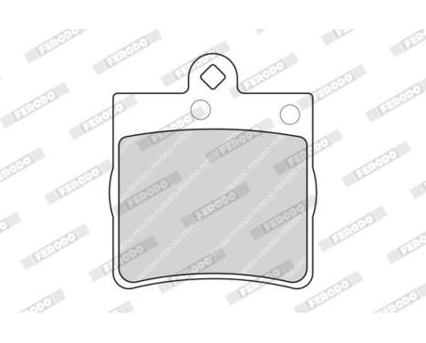 Brake Pad Set, disc brake PREMIER ECO FRICTION FDB1311 Ferodo, Image 4