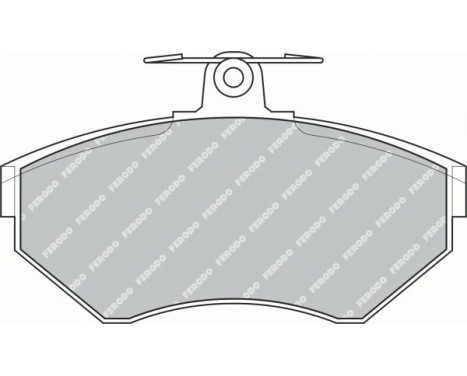 Brake Pad Set, disc brake PREMIER ECO FRICTION FDB1312 Ferodo, Image 2