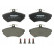 Brake Pad Set, disc brake PREMIER ECO FRICTION FDB1312 Ferodo