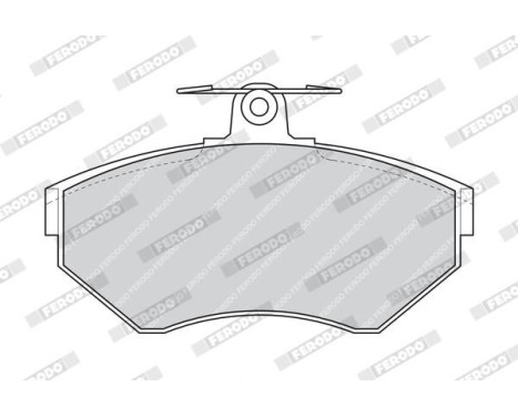 Brake Pad Set, disc brake PREMIER ECO FRICTION FDB1312 Ferodo, Image 4