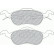 Brake Pad Set, disc brake PREMIER ECO FRICTION FDB1318 Ferodo, Thumbnail 2