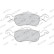 Brake Pad Set, disc brake PREMIER ECO FRICTION FDB1318 Ferodo, Thumbnail 4