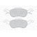 Brake Pad Set, disc brake PREMIER ECO FRICTION FDB1318 Ferodo, Thumbnail 4