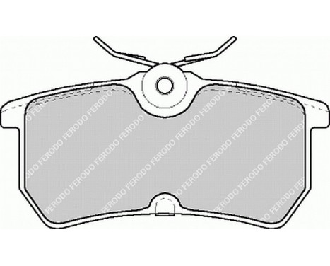 Brake Pad Set, disc brake PREMIER ECO FRICTION FDB1319 Ferodo, Image 2