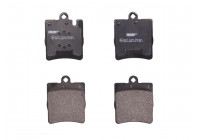Brake Pad Set, disc brake PREMIER ECO FRICTION FDB1322 Ferodo