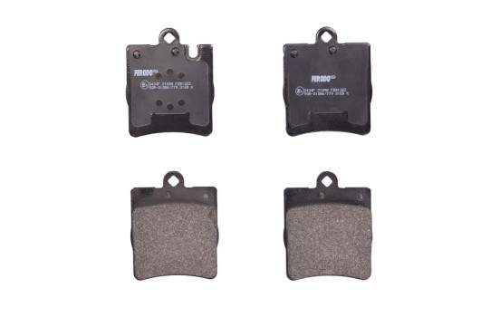 Brake Pad Set, disc brake PREMIER ECO FRICTION FDB1322 Ferodo