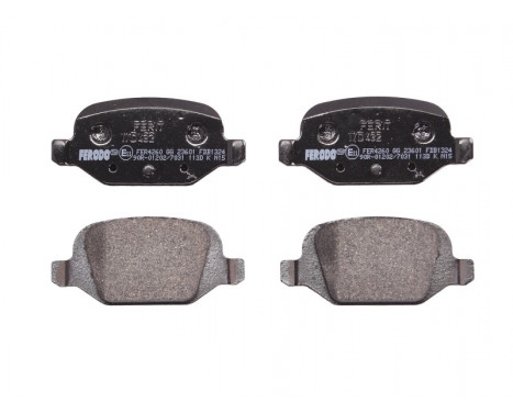 Brake Pad Set, disc brake PREMIER ECO FRICTION FDB1324 Ferodo