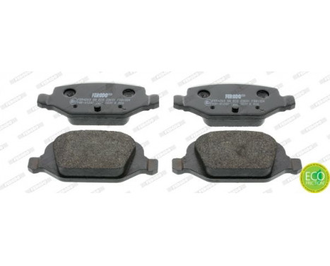 Brake Pad Set, disc brake PREMIER ECO FRICTION FDB1324 Ferodo, Image 2