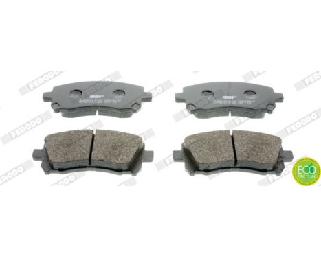 Brake Pad Set, disc brake PREMIER ECO FRICTION FDB1327 Ferodo, Image 4