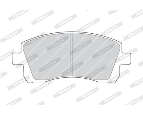 Brake Pad Set, disc brake PREMIER ECO FRICTION FDB1327 Ferodo, Image 4