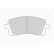 Brake Pad Set, disc brake PREMIER ECO FRICTION FDB1327 Ferodo, Thumbnail 4