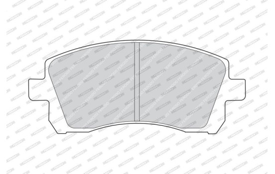 Brake Pad Set, disc brake PREMIER ECO FRICTION FDB1327 Ferodo, Image 4
