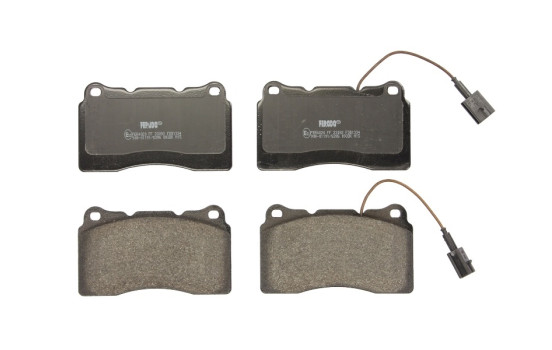 Brake Pad Set, disc brake PREMIER ECO FRICTION FDB1334 Ferodo