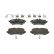 Brake Pad Set, disc brake PREMIER ECO FRICTION FDB1357 Ferodo, Thumbnail 2