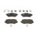Brake Pad Set, disc brake PREMIER ECO FRICTION FDB1357 Ferodo, Thumbnail 2