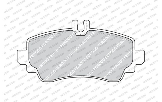 Brake Pad Set, disc brake PREMIER ECO FRICTION FDB1357 Ferodo, Image 3