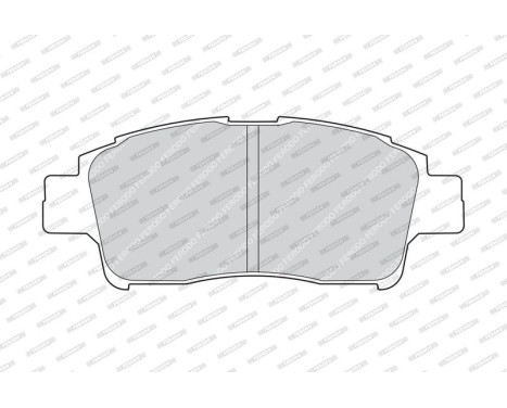 Brake Pad Set, disc brake PREMIER ECO FRICTION FDB1368 Ferodo, Image 4