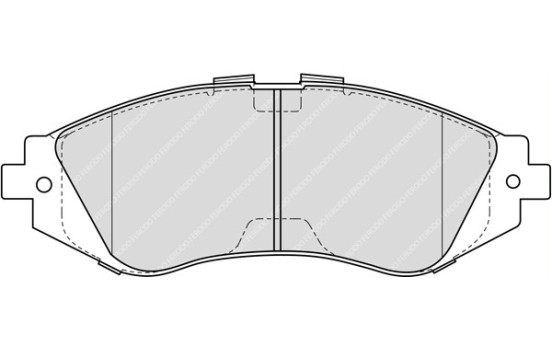 Brake Pad Set, disc brake PREMIER ECO FRICTION FDB1369 Ferodo, Image 2