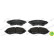 Brake Pad Set, disc brake PREMIER ECO FRICTION FDB1369 Ferodo, Thumbnail 3