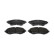 Brake Pad Set, disc brake PREMIER ECO FRICTION FDB1369 Ferodo, Thumbnail 3