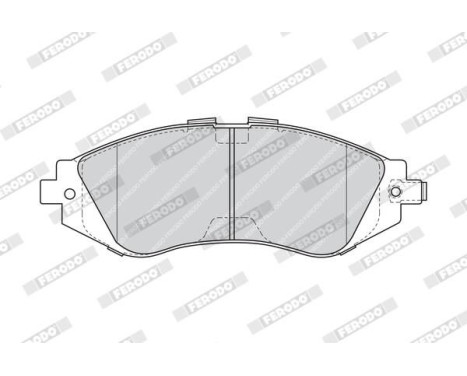 Brake Pad Set, disc brake PREMIER ECO FRICTION FDB1369 Ferodo, Image 4