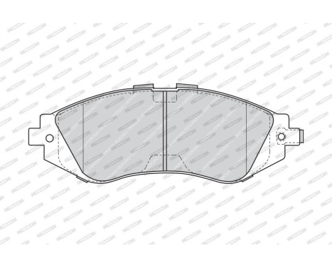 Brake Pad Set, disc brake PREMIER ECO FRICTION FDB1369 Ferodo, Image 4